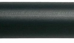 Leeda Capped Plastic Rod Tube Black - Pole & top kit tubes